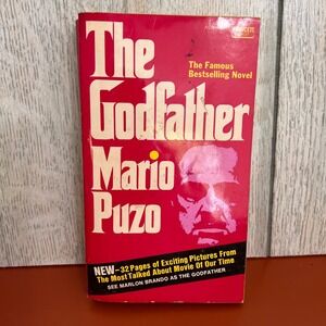 The Godfather Mario Puzo Vintage Fawcett Crest Paperback Movie Tie-In Edition